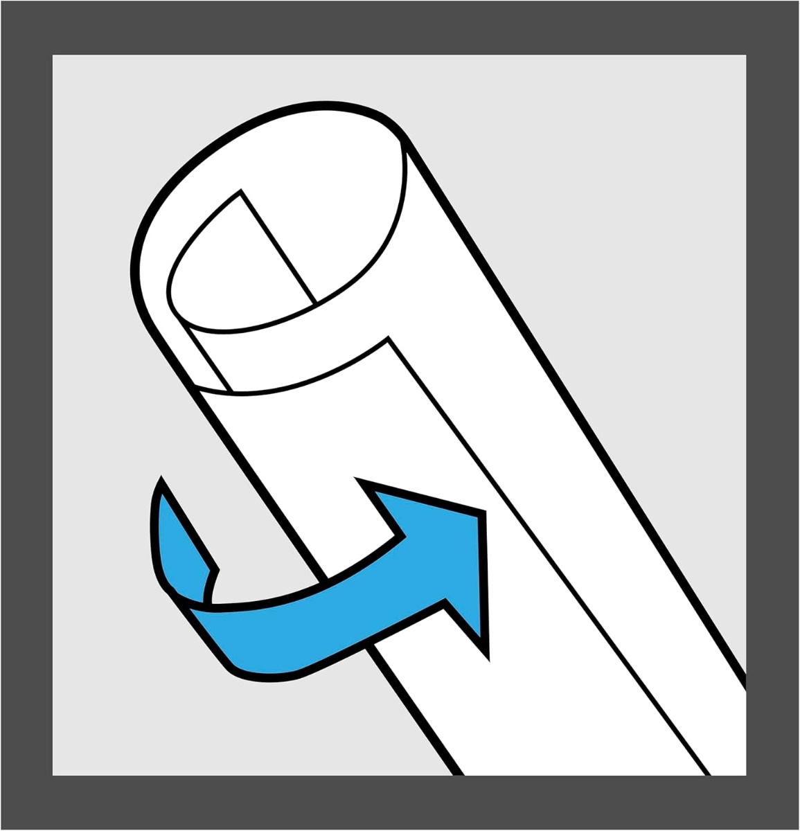 Gigatime Abwischbarer XXL Jahresplaner Wandkalender 2027. Wandplaner gerollt 118,8x84cm gross DIN A0 inklusive 1 Marker. Jahreskalender 2027, Kalender - deutsche Sprache - von Gigatime