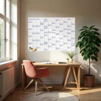 Calendrier mural annuel 2026 effaçable à l’eau 140x100 cm – planificateur professionnel grand format DIN B0 avec 4 marqueurs non permanents, éponge incluse – en français – Gigatime