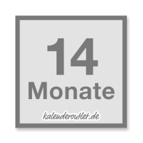 XL Wandkalender 2026 mit 14 Monaten Übersicht Jahresplaner grau Format: 118,8x84,0cm DIN A0 GEROLLT – Wandplaner, Jahreskalender, Poster Plakat - deutsch