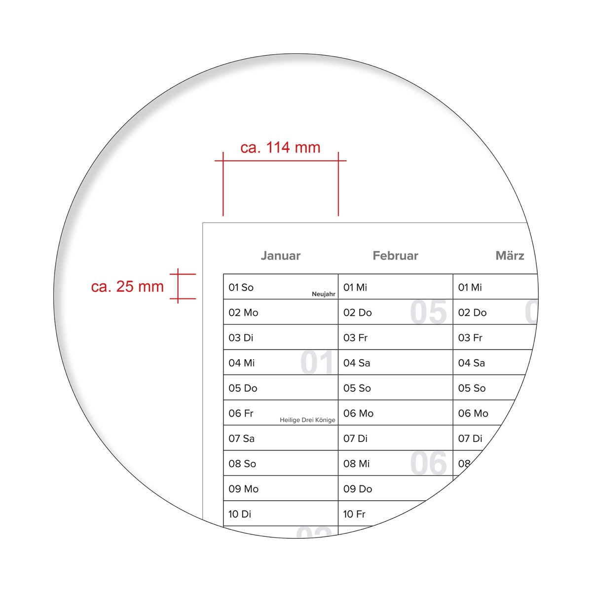 Abwischbarer Wandkalender XXL 2026 grün Jahresplaner Format: 140 x 100 cm DIN B0 - GEROLLT – korrigierbar Wandplaner, Jahreskalender, Kalender, Poster Plakat - deutsch